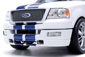 2004-2005 Ford F150 Lariat 3DC Poly-Urethane Front Bumper Lip Spoiler - 691110