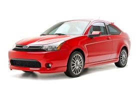 2009-2011 Ford Focus Coupe 3DC Poly-Urethane Front Bumper Lip Spoiler - 691592