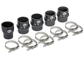 2011-2016 Chevrolet Silverado 3500 HD LML Duramax Turbo Diesel V8 6.6L BladeRunner Intercooler Couplings & Clamps Kit - aFe Tubes Only - 46-20110A