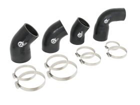 2015-2019 Ford Mustang EcoBoost Turbo 2.3L BladeRunner Intercooler Couplings & Clamps Kit - Factory Intercooler & aFe Tube - 46-20250AS