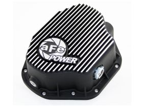 1994-2002 Dodge Ram 3500 Cummins Turbo Diesel 5.9L Rear Differential Cover Machined Fins Pro Series - 46-70032