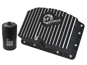 2011-2019 Ford F-350 Super Duty Turbo Diesel V8 6.7L Engine Oil Pan Machined Fins - 46-70322
