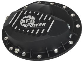 2016-2019 Nissan Titan XD Cummins Turbo Diesel V8 5.0L Rear Differential Cover Machined Fins Pro Series - 46-70362