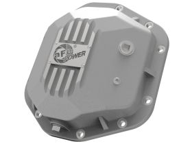 1997-2006 Jeep Wrangler TJ 4.0L Street Series Differential Cover Raw w/ Machined Fins - 46-71110A