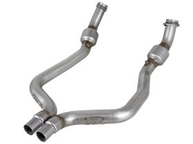 2005-2019 Chrysler 300 C HEMI V8 5.7L Twisted Steel Connection Pipes Street Series - 48-32022-RC