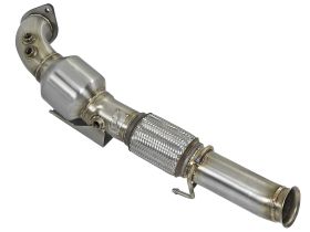 2016-2018 Ford Focus RS EcoBoost Turbo 2.3L Twisted Steel Down-Pipe Street Series - 48-33024-HC