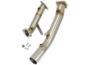 2016-2019 Cadillac ATS V V6 3.6L Twisted Steel Down-Pipe Race Series - 48-34128-HN