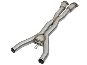 2014-2019 Chevrolet Corvette C7 V8 6.2L PFADT Series 3" Stainless Steel X-Pipe w/ Cats Street Series - 48-34129-YC