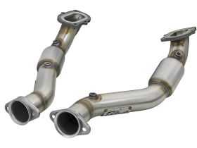 2014-2019 Chevrolet Corvette C7 V8 6.2L 3" Twisted Steel Connection Pipes Street Series - 48-34130-YC