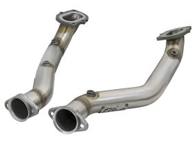 2014-2019 Chevrolet Corvette C7 V8 6.2L 3" Twisted Steel Connection Pipes Race Series - 48-34130-YN