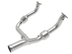 2019 Chevrolet Silverado 1500 V8 6.2L Twisted Steel Y-Pipe 3" to 3-1/2" Stainless Steel Exhaust System Street Series - 48-34136-RC