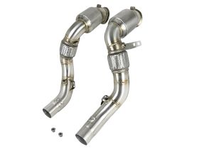 2015-2018 BMW X6M F86 S63 Twin Turbo Base/xDrive V8 4.4L Twisted Steel Street Series Down-Pipes - 48-36321-HC