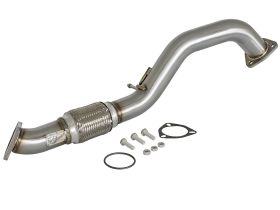 2016-2019 Honda Civic Turbo 1.5L Coupe/Sedan/Hatchback Twisted Steel 2-1/2" Rear Down-Pipe/Mid-Pipe - 48-36605