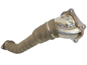 2008-2015 Mitsubishi Lancer EVO X CZ4A Turbo MR/GSR 2.0L Twisted Steel Down-Pipe - 48-36701