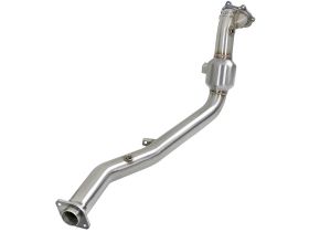 2015-2019 Subaru WRX STI VA Turbo H4 2.5L Twisted Steel Down-Pipe Street Series - 48-36801-HC