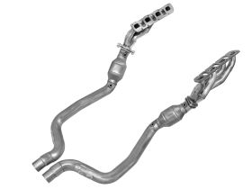 2011-2014 Dodge Challenger SRT-8 V8 6.4L Twisted Steel Headers & Connection Pipes Street Series - 48-42002-YC