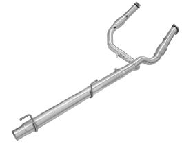 2011-2018 Ram Truck 1500 HEMI V8 5.7L Twisted Steel Y-Pipe 3" to 3-1/2" Stainless Steel Exhaust System Street Series - 48-42003