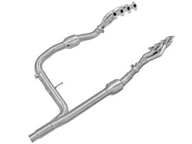 2004-2008 Ford F-150 V8 5.4L Twisted Steel Headers & Y-Pipe Street Series - 48-43003-YC
