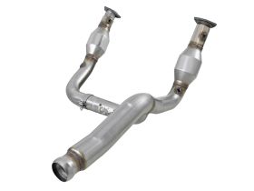 2014-2018 Chevrolet Silverado 1500 V8 5.3L Twisted Steel Y-Pipe 3" to 3-1/2" Stainless Steel Exhaust System Street Series - 48-44004