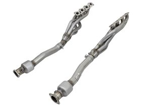 2004-2015 Nissan Titan A60 V8 5.6L Twisted Steel Header & Connection Pipe Street Series - 48-46107-YC