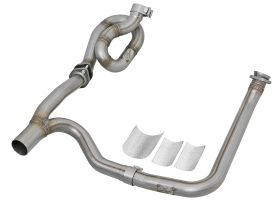 2012-2018 Jeep Wrangler JK V6 3.6L Twisted Steel Y-Pipe 2" to 2-1/2" Stainless Steel Exhaust System - 48-46207-PK