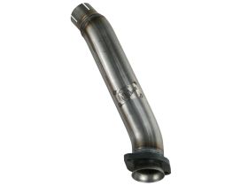 2012-2018 Jeep Wrangler JK V6 3.6L Twisted Steel Loop Delete Down-Pipe 2-1/2" Stainless Steel Exhaust System - 48-46209