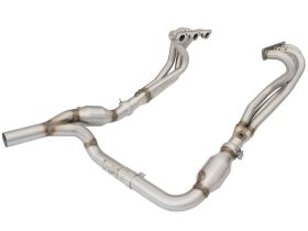 2007-2011 Jeep Wrangler JK V6 3.8L Twisted Steel Long Tube Header & Y-Pipe Street Series - 48-46214-YC