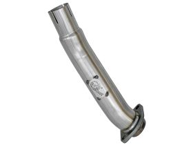 2018-2019 Jeep Wrangler JL V6 3.6L 2DR/4DR Twisted Steel Loop Delete Pipe 2-1/2" 409 Stainless Steel - 48-48024