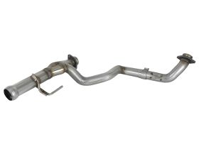 2018-2019 Jeep Wrangler JL V6 3.6L 2DR/4DR Twisted Steel Y-Pipe 2-1/4" 409 Stainless Steel Exhaust System - 48-48026