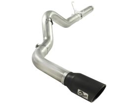 2007-2010 Dodge Ram 3500 Cummins Turbo Diesel 6.7L ATLAS 5" Aluminized Steel DPF-Back Exhaust System - 49-02016-B