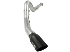 2011-2014 Ford F-350 Super Duty Turbo Diesel V8 6.7L ATLAS 5" Aluminized Steel DPF-Back Exhaust System - 49-03055-B