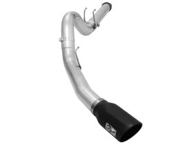 2015-2016 Ford F-350 Super Duty Turbo Diesel V8 6.7L ATLAS 5" Aluminized Steel DPF-Back Exhaust System - 49-03064-B