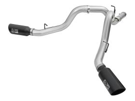 2016 Chevrolet Silverado 3500 HD LML Duramax Turbo Diesel V8 6.6L ATLAS 5" Aluminized Steel DPF-Back Exhaust System - 49-04080-B