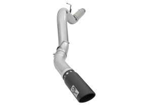 2016 Chevrolet Silverado 3500 HD LML Duramax Turbo Diesel V8 6.6L ATLAS 5" Aluminized Steel DPF-Back Exhaust System - 49-04081-B