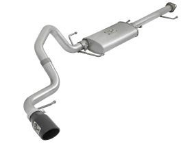 2007-2017 Toyota FJ Cruiser V6 4.0L Scorpion 2-1/2" Aluminized Steel Cat-Back Exhaust System w/ Black Tip - 49-06039-B