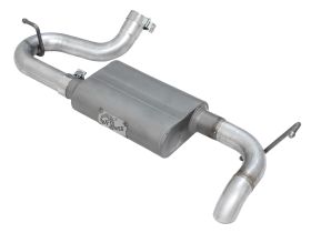 2007-2011 Jeep Wrangler JK V6 3.8L Scorpion 2-1/2" Aluminized Steel Axle-Back Exhaust System - 49-08046