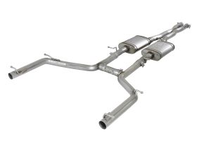 2015-2019 Dodge Challenger Base/SE/SXT/SXT Plus/Rallye Redline V6 3.6L MACH Force-Xp 2-1/2" 304 Stainless Steel Cat-Back Exhaust System - 49-32067