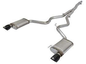 2015-2019 Ford Mustang 2.3L MACH Force-Xp 3" to 2-1/2" 304 Stainless Steel Cat-Back Exhaust System - 49-33084-B
