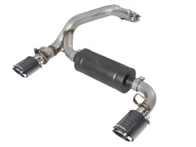 2016-2018 Ford Focus RS EcoBoost Turbo 2.3L Takeda 3" 304 Stainless Steel Axle-Back Exhaust System - 49-33104-C