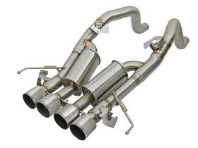 2014-2019 Chevrolet Corvette C7 V8 6.2L MACH Force-Xp 3" to 2-1/2" 304 Stainless Steel Axle-Back Exhaust System - 49-34056-P