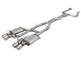 2016-2019 Cadillac ATS V V6 3.6L Coupe/Sedan MACH Force-Xp 3" 304 Stainless Steel Cat-Back Exhaust System - 49-34078-P