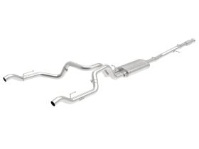 2019 Chevrolet Silverado 1500 V8 5.3L Vulcan Series 3" to Dual 3" 304 Stainless Steel Cat-Back Exhaust System - 49-34103