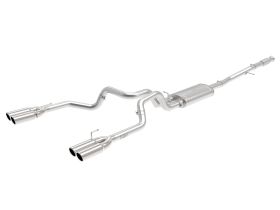 2019 Chevrolet Silverado 1500 V8 5.3L Vulcan Series 3" to Dual 3" 304 Stainless Steel Cat-Back Exhaust System - 49-34105-P