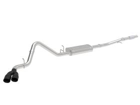 2019 Chevrolet Silverado 1500 V6 4.3L/V8 5.3L Vulcan Series 3" 304 Stainless Steel Cat-Back Exhaust System - 49-34106-B