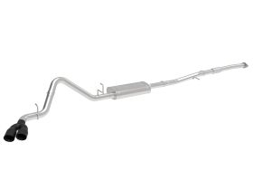 2019 Chevrolet Silverado 1500 2.7L Vulcan Series 3" 304 Stainless Steel Cat-Back Exhaust System - 49-34109-B