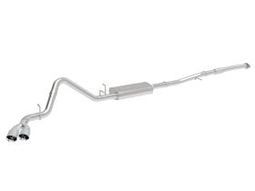 2019 Chevrolet Silverado 1500 2.7L Vulcan Series 3" 304 Stainless Steel Cat-Back Exhaust System - 49-34109-P