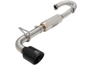 2011-2016 Scion tC 2.5L Takeda 2-1/4 to 2-1/2" 304 Stainless Steel Axle-Back Exhaust System - 49-36025-B