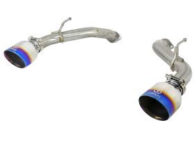 2016-2019 Infiniti Q50 V37 Base/Sport/Red Sport 400 V6 3.0L Takeda 2-1/2" 304 Stainless Steel Axle-Back Exhaust System - 49-36130NM-L
