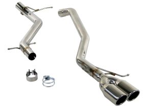 2009-2010 VW Jetta TDI 2.0L MACH Force-Xp 2-1/2" 304 Stainless Steel Cat-Back Exhaust System - 49-36401