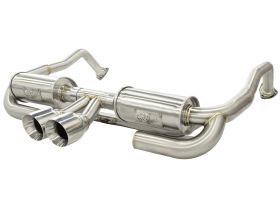 2005-2008 Porsche Boxster H6 2.7L MACH Force-Xp 2" to 2-1/2" 304 Stainless Steel Cat-Back Exhaust System - 49-36409